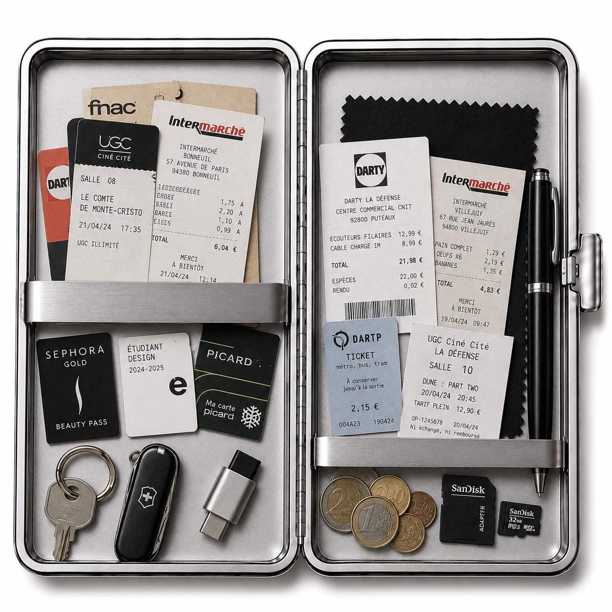 Le Splendide Porte-Cartes Galerie